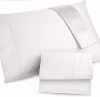 Charter Club Damask Solid 500 Thread Count Pima Cotton Queen Sheet Set (Queen, White)