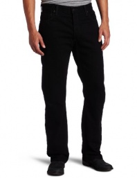Levi's Men's 505 Regular Fit Jean, Black, 42x30