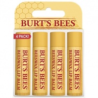 Burt's Bees Beeswax Bounty Holiday Gift Set, 4 Lip Balms in Gift Box, Assorted Flavors